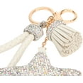 thumbnail image 3 of Crystals Tassel Star Women's Keyrings & Keychains, 3 of 4