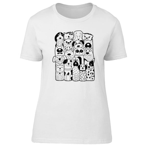 Friendly Animals In Set T-Shirt Women -Image by Shutterstock, Female x-Large