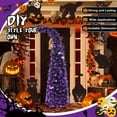 thumbnail image 3 of Ayieyill 5ft Pop up Black Halloween Tree, Collapsible Pencil Tree with Spider Web Decor Halloween Decorations, 3 of 7
