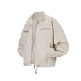thumbnail image 5 of DayScoop Mens Casual Jackets Fall Outerwear Long Sleeve Solid Color Winter Fashion Outdoor Business Pocket Outer Tops, 5 of 6