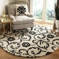 thumbnail image 2 of SAFAVIEH Soho Zahara Geometric Wool Area Rug, Beige/Black, 9'6" x 13'6", 2 of 7
