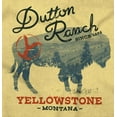thumbnail image 2 of Yellowstone Ranch Montana Buffalo Toddler Boy Girl T Shirt Infant Toddler Brisco Brands 18M, 2 of 6