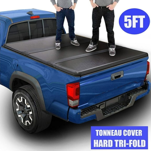 For 2020-23 2024 Jeep Gladiator JT Pickup Truck Bed Hard Tri-Fold Tonneau Cover