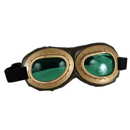Elope Costumes Aviator Green Lenses Goggles