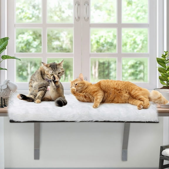 LINJH Cat Perch Cat Hammock Window Seat Padded Cat Wall Bed for Sunbathing