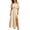 *Beige, variant on Women's Off Shoulder Ruffle Short Sleeve Smocked High Slit Maxi Dress,Beach Wedding Guest Vacation Dress Pink,Women's Plus XXL