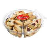 Hamentaschen Cookies | Shortbread Cookies with Apricot, Raspberry & Prune Filling | Hamentashen Cookie Gifts| Dairy & Nut Free | Purim Cookies | 21 oz Stern's Bakery