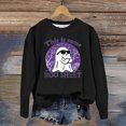 thumbnail image 4 of Towmus Halloween Sweatshirts for Women Funny Pumpkin Sweater Cute Coffee Graphic Pullover Shirts, 4 of 4