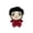 Red-001, variant on Mini Michael Plush Figure, 4.75" Funny Cartoon Character Plushies Toys, Soft Stuffed Figure Collectible Gift for Christmas Birthday