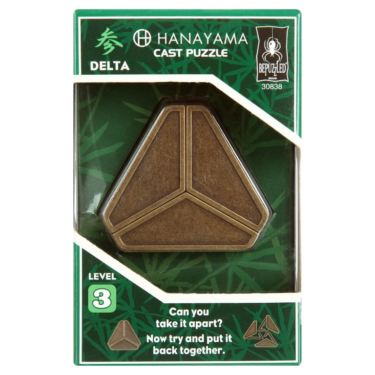 Hanayama Level 3 Cast Puzzle, Delta - Walmart.com