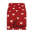 thumbnail image 1 of Heiheiup Nouvelle Nappe Délicate Amour Saint-Valentin en Lin Imprimé Drapeau de Table de Fête, 1 of 9