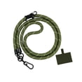 thumbnail image 5 of Phone Tether Phone Lanyard Holder Strap Durable Multipurpose Phone Accessories Universal Anti Lost Protector for ID Card Smartphones Green White, 5 of 8