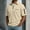 Beige, variant on Men's Short Sleeve Polo Shirts Textured Quarter Zip Up Pullover Slim Fit Casual Stylish Golf Shirt for Men Lightweight Tops with Zipper Pocket Size 3XL Black