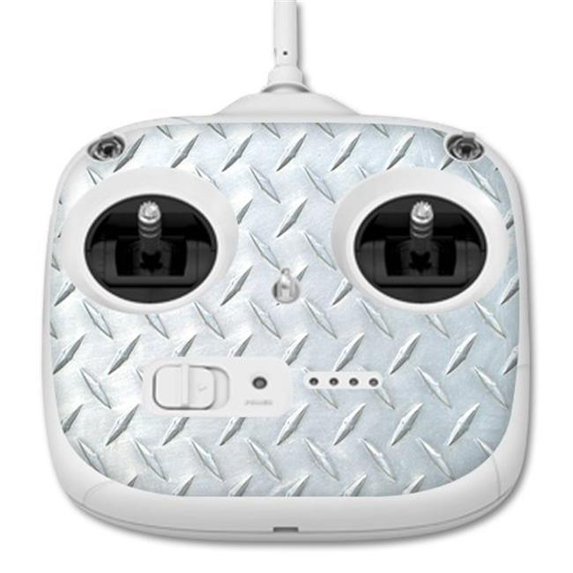 MightySkins DJPH3STACO-Diamond Plate Skin for Dji Phantom 3 Standard Quadcopter Drone Controller Wrap Cover - Diamond Plate