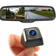 4.3 TFT LCD Car Rear View Mirror Monitor Kit + Waterproof Mini Backup Reverse Reversing Camera 170 ° For Car/Vehicle