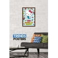 thumbnail image 2 of Hello Kitty - Happy Wall Poster, 14.725" x 22.375", Framed, 2 of 3