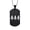 Black 444, variant on Angel Number Necklace for Women Men 333 Stainless Steel Dog Tag Personalized Number Necklace Numerology Pendant Choker Chain Jewelry Black