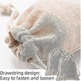 thumbnail image 4 of 50pcs Small Burlap Bags With Drawstring Gift Reusable Small Sachet Bag, 4 of 4