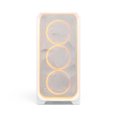 thumbnail image 2 of Fractal Design Meshify 3 XL Ambience Pro RGB E-ATX Full Tower PC Case -  White Chassis with Clear TG Side Panel, 2 of 9