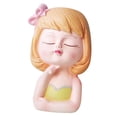 thumbnail image 4 of Maceta de cabeza de niña, maceta, estatuilla, florero, escultura, decoración de escritorio, maceta de hadas, maceta de bonsái para cocina, sala de Estilo E, 4 of 8