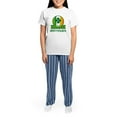 thumbnail image 4 of CafePress - Irish Accountant Women's Light Pajamas - Women's Short Sleeve Print T-Shirt and Pants Light Cotton Pajama Set, 4 of 7