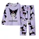 thumbnail image 1 of Sanrio 2024 Autumn Children's Milk Silk Pajama Set Kawaii Sanrioed Anime Cinnamoroll Kuromi Pajama Children's Home Clothing, 1 of 4