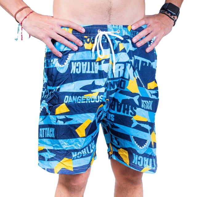 Short De Baño Estampado. Bañador Para Hombre
