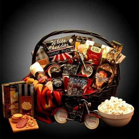 Hes A Motorcycle Man Gift Basket