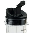 thumbnail image 2 of 16 oz Cup with Sip & Seal Lid and Extractor Blade Replacement Parts 303KKU 356KKU800 307KKU Compatible with Nutri Ninja BL660 BL740, 2 of 8