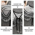 thumbnail image 3 of ADDHAT 1Ud Collar Para Mujer Negro Decorativo Desmontable Para Suéteres Y Chaquetas, 3 of 8