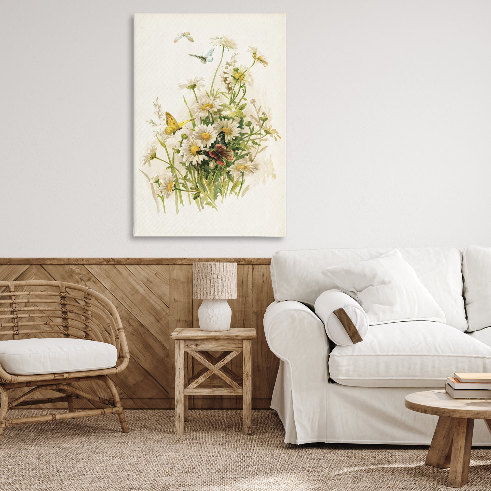 Stupell Industries Spring Pickings Florals Plants & Flowers Painting Wrapped Canvas Art Print Wall Art, 30 x 45