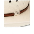 thumbnail image 3 of Resistol Unisex George Strait By Palo 8X Straw Cowboy Hat Natural 7 3/4, 3 of 3