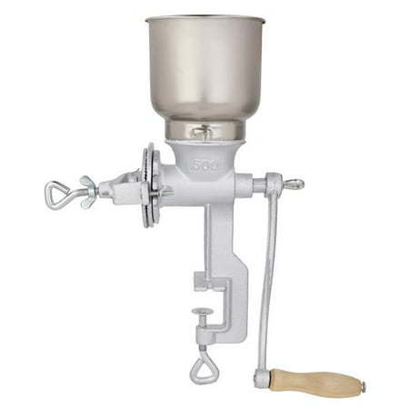 

Hand Cranking Operation Grain Grinder Silver Manual Coffee Grinder
