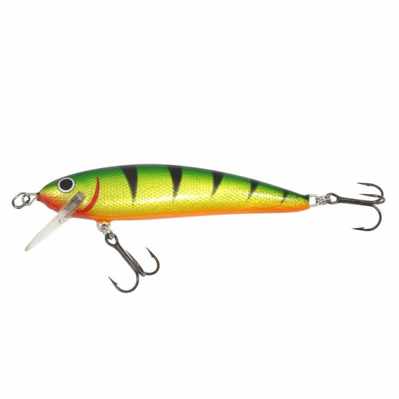 Northland RSN8-GP Rumble Shiner, Floating-Diving, 3-1/4", 3/8oz, 2 Treble Hks, Diving Depth 9-14', Gold Perch, Rumble Shiner, Floating-Diving