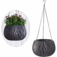 thumbnail image 5 of Maceta Colgante Macetas Interior Al Aire Libre Balcón Patio Cesta Colgante Decoración Del Hogar - Negro, 5 of 5