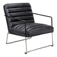 thumbnail image 1 of Desmond Club Chair Onyx Cuir Noir, 1 of 5