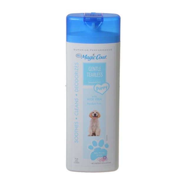 Magic Coat Gentle Tearless Puppy Shampoo with Aloe Vera [Dog, Shampoos Regular] 16 oz