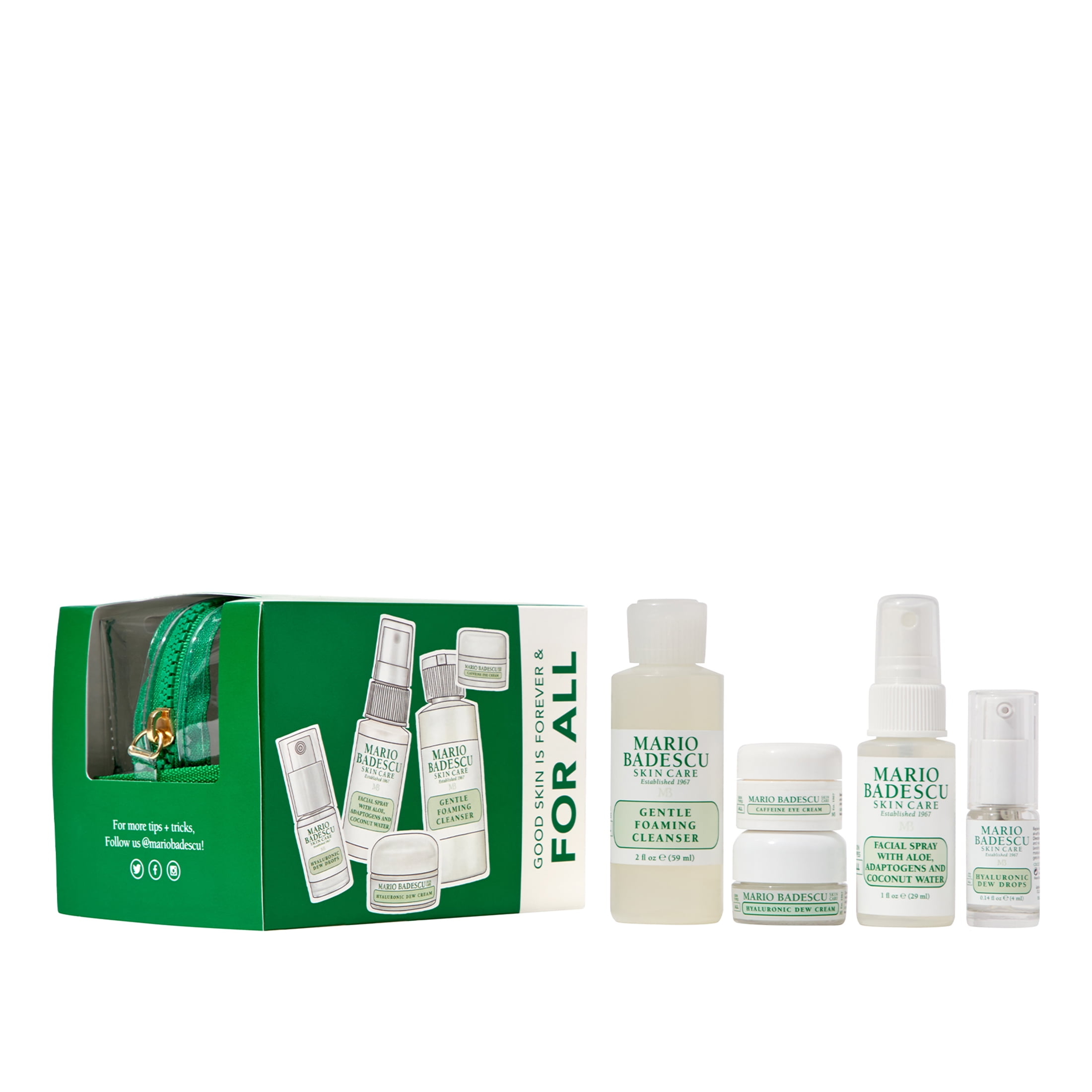 Mario Badescu Good Skin Is Forever and For All Dewy Kit, 6 Piece