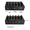 thumbnail image 5 of Mezclador de Audio de 5 Canales, Miniextensor de Micrófono Portátil, Consola de Mezclas con Reverberación, Tipo C, Recargable A, 5 of 5