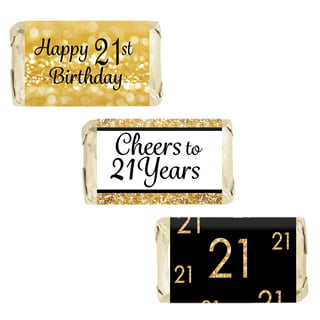 21st Birthday Favor Bags  21st Birthday Party Return Gift Candy Bags –  partiesandsupplies