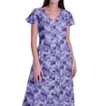 thumbnail image 5 of Moomaya Long Maxi Dress For Womens Short Sleeve Formal/Casual Dress With Pockets S-XXL, 5 of 7