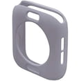 thumbnail image 3 of Ultra Thin Soft TPU Shockproof Bumper Case for iWatch Apple Watch Series 8/7 Light Gray 41mm, 3 of 5