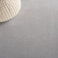 thumbnail image 6 of SAFAVIEH Revive Hyram Solid Polyester Area Rug, Grey, 4' x 6', 6 of 8