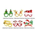 thumbnail image 3 of Xihbxyly Juego de Copas Decorativas Navideñas, Accesorios para Fiestas, Diseño Único para Fotos, Colores Brillantes, Uso Versátil para Fiestas, Fácil de Usar, Juego de 6, 15 X 12 Cm, 3 of 6