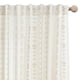 thumbnail image 1 of Cortinas Lino Rosa, color topo transparente, estampado bohemio, 115 cm x 114 cm, 1 of 9