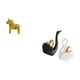 thumbnail image 5 of Figuras de cisne coleccionables, esculturas de animales dalecarlianos, adornos de mesa, artesanías, decoración para parejas, estanterías, armarios de, 5 of 8