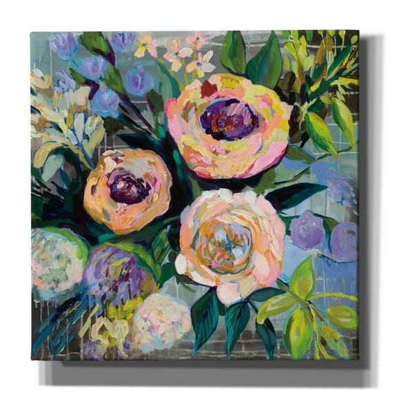 Epic Graffiti 'Dreamy' by Jeanette Vertentes, Canvas Wall Art, 12"x12"