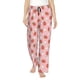 thumbnail image 1 of Balery Strawberry Pantalones de pijama para mujer, pijamas ultraligeros, pantalones de estar por casa-Small, 1 of 6