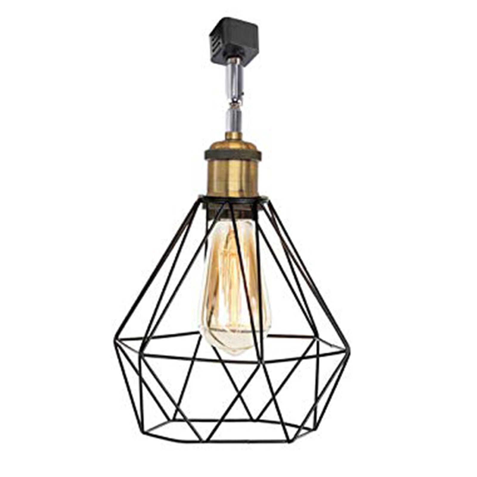 Kiven HType Track Light, 1Light industrial Halo Track Pendant