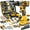 New Deluxe Set + Battery*2, variant on 21V Cordless Impact Drill Set - with Battery & Quick Charger, Multifunctional Household Power Tool Kit for DIY & Family Projects, Ideal Gift for Boyfriends & Fathers